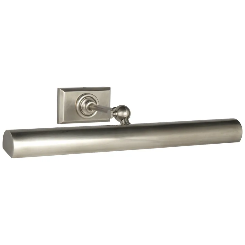 Chapman & Myers 18" Cabinet Maker's Picture Light in Antique Nickel Wall Light W18" x H3.5"