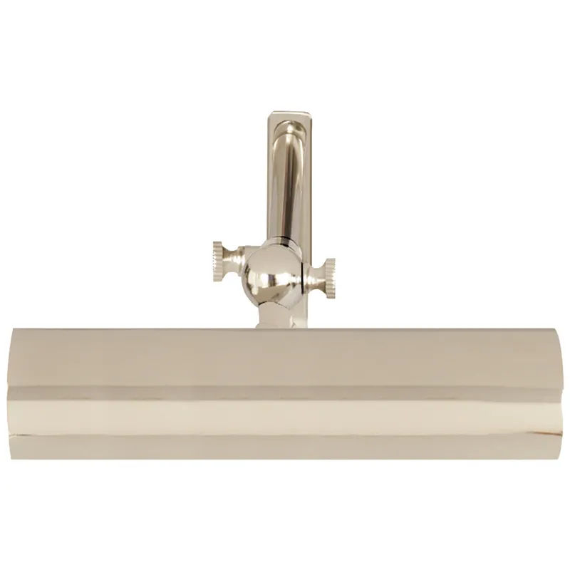 Chapman & Myers Frame Makers 8" Picture Light in Polished Nickel Wall Light W8" x H1.5"