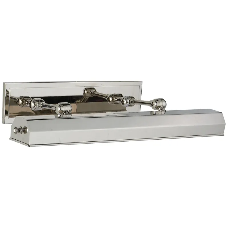 Chapman & Myers Dorchester 24" Picture Light in Polished Nickel Wall Light W24" x H4.5"