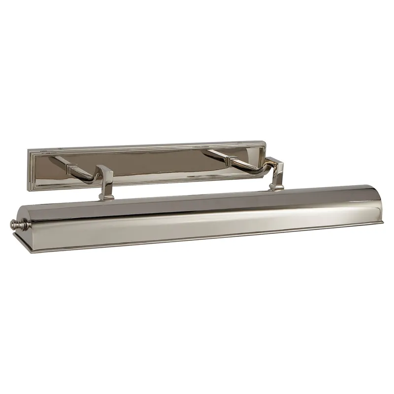 Alexa Hampton Dean 24" Picture Light in Polished Nickel Wall Light W25.5" x H5"