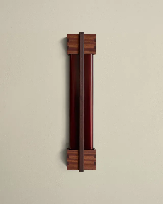 Ecco Surface Mount – Cherry / Leopardwood with Darkened Leopardwood Mullion / Medium