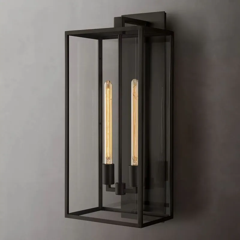Belmonta Square Wall Sconce 28"