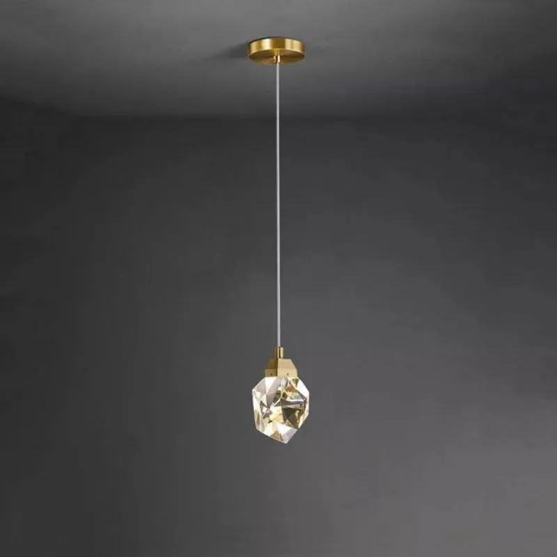 Avondale Faceted Crystal Prisms Pendant