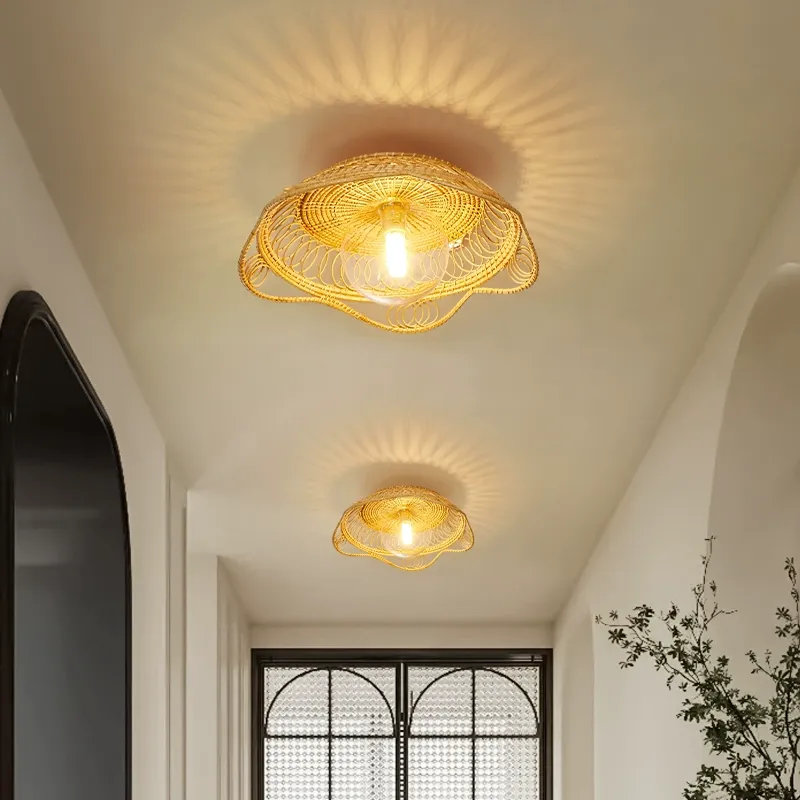 Havana Rattan Ceiling Light